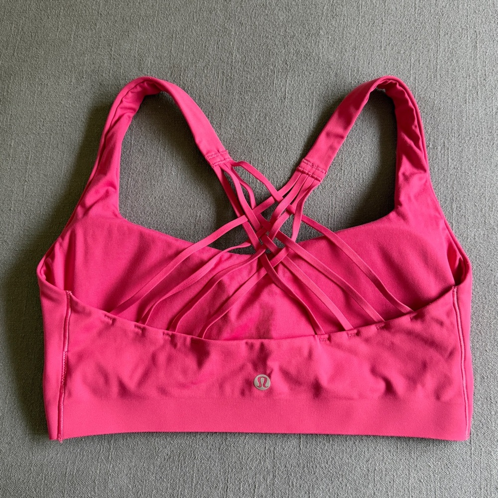 FlexyFlex Strappy Yoga Bra
Light Support, D-DDD Cups - Raspberry Coulis S/M - Picture 2 of 6